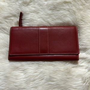 Red wallet